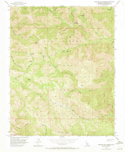 United States Geological Survey Zigzag Creek, CA (1956, 24000-Scale) digital map