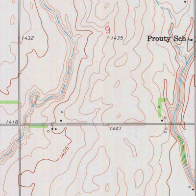 United States Geological Survey Zimmerdale, KS (1959, 24000-Scale) digital map