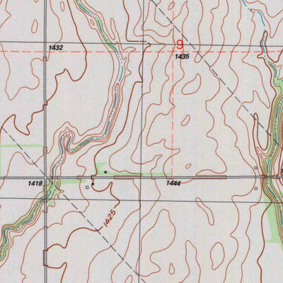 United States Geological Survey Zimmerdale, KS (1989, 24000-Scale) digital map