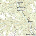 United States Geological Survey Zinc, AR (2020, 24000-Scale) digital map
