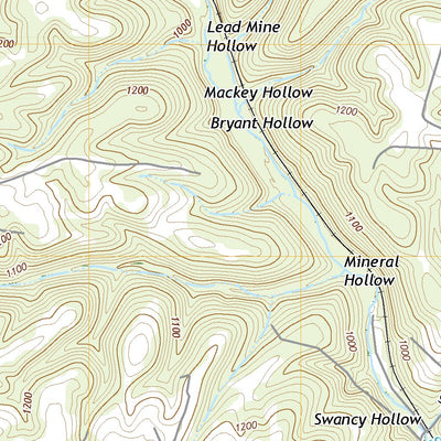 United States Geological Survey Zinc, AR (2020, 24000-Scale) digital map