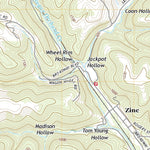 United States Geological Survey Zinc, AR (2020, 24000-Scale) digital map