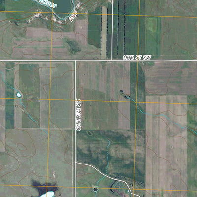 United States Geological Survey Ziner Butte, ND (2011, 24000-Scale) digital map