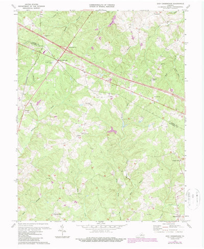 United States Geological Survey Zion Crossroads, VA (1970, 24000-Scale) digital map
