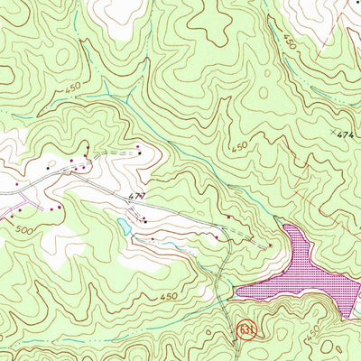 United States Geological Survey Zion Crossroads, VA (1970, 24000-Scale) digital map