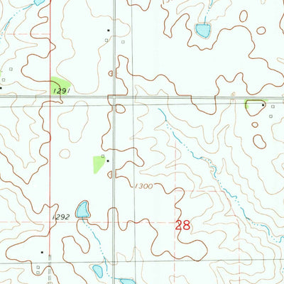United States Geological Survey Zion, IA (1981, 24000-Scale) digital map