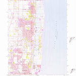 United States Geological Survey Zion, IL-WI (1960, 24000-Scale) digital map