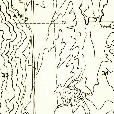 United States Geological Survey Zion Reservoir, AZ (1955, 24000-Scale) digital map