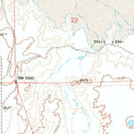 United States Geological Survey Zion Reservoir, AZ (1978, 24000-Scale) digital map