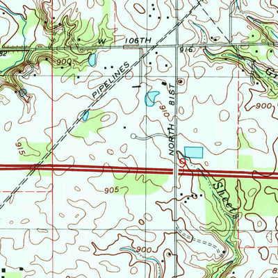 United States Geological Survey Zionsville, IN (1998, 24000-Scale) digital map