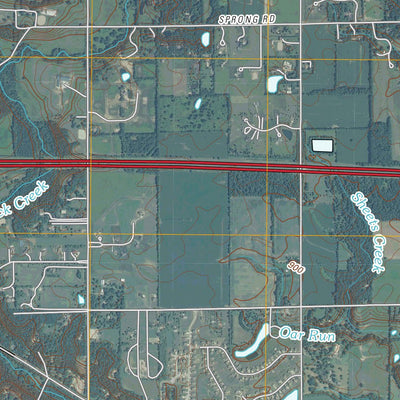 United States Geological Survey Zionsville, IN (2010, 24000-Scale) digital map