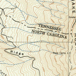 United States Geological Survey Zionville, TN-NC (1939, 24000-Scale) digital map