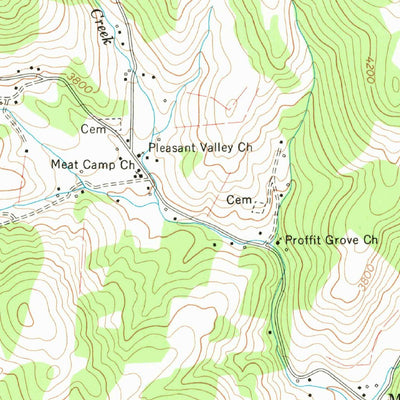 United States Geological Survey Zionville, TN-NC (1959, 24000-Scale) digital map