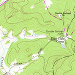 United States Geological Survey Zirconia, NC-SC (1959, 24000-Scale) digital map