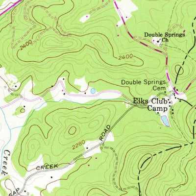 United States Geological Survey Zirconia, NC-SC (1959, 24000-Scale) digital map