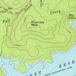 United States Geological Survey Zirconia, NC-SC (1959, 24000-Scale) digital map