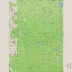 United States Geological Survey Zoar, WI (1973, 24000-Scale) digital map