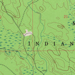 United States Geological Survey Zoar, WI (1973, 24000-Scale) digital map