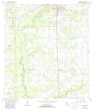 United States Geological Survey Zolfo Springs, FL (1956, 24000-Scale) digital map