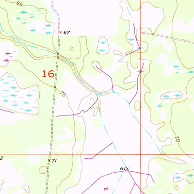 United States Geological Survey Zolfo Springs, FL (1956, 24000-Scale) digital map