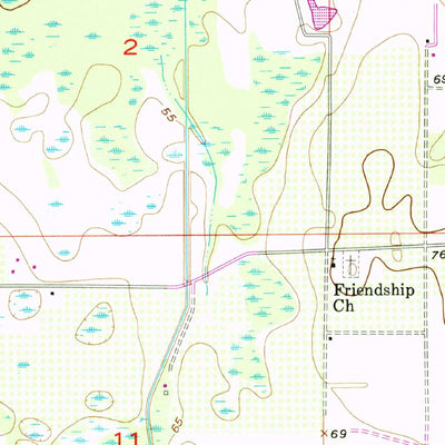 United States Geological Survey Zolfo Springs, FL (1956, 24000-Scale) digital map