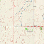 United States Geological Survey Zook, KS (1972, 24000-Scale) digital map