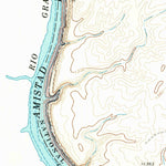 United States Geological Survey Zuberbueler Bend NW, TX (1972, 24000-Scale) digital map