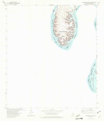 United States Geological Survey Zuberbueler Bend, TX (1972, 24000-Scale) digital map