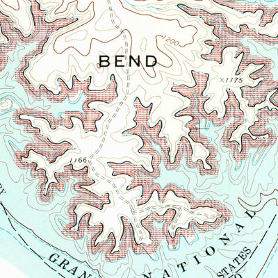United States Geological Survey Zuberbueler Bend, TX (1972, 24000-Scale) digital map
