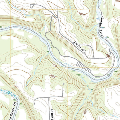 United States Geological Survey Zumbro Falls, MN (2022, 24000-Scale) digital map