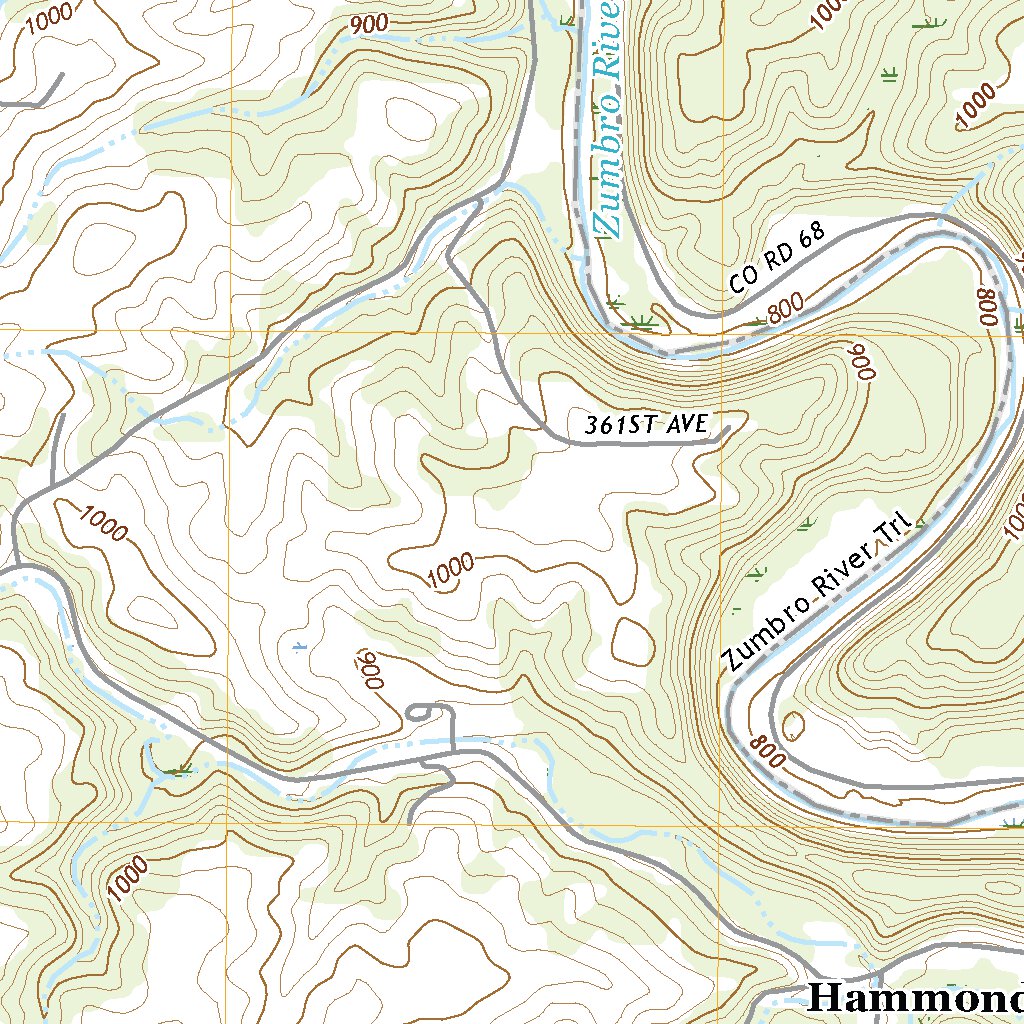 Zumbro Lake, MN (2022, 24000-Scale) Map by United States Geological ...