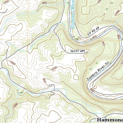 United States Geological Survey Zumbro Lake, MN (2022, 24000-Scale) digital map