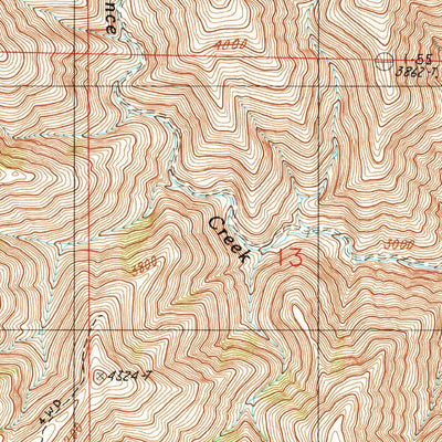 United States Geological Survey Zumwalt, OR (1990, 24000-Scale) digital map