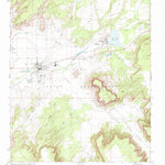United States Geological Survey Zuni, NM (1972, 24000-Scale) digital map