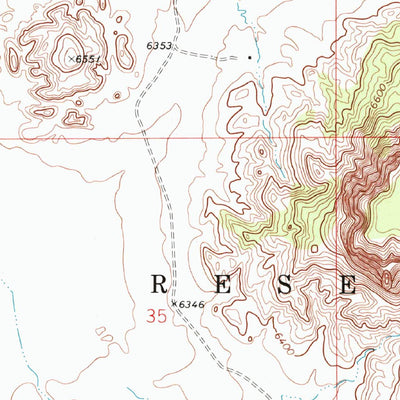 United States Geological Survey Zuni, NM (1972, 24000-Scale) digital map