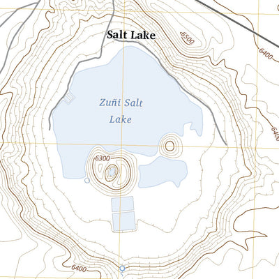 United States Geological Survey Zuni Salt Lake, NM (2023, 24000-Scale) digital map
