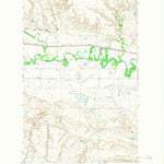 United States Geological Survey Zurich, MT (1964, 24000-Scale) digital map