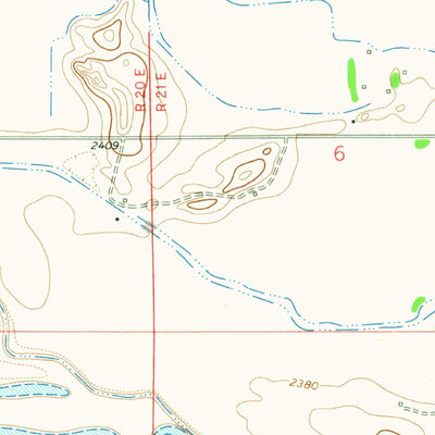 United States Geological Survey Zurich, MT (1964, 24000-Scale) digital map