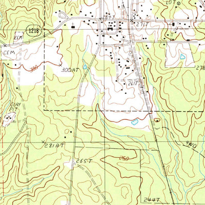 United States Geological Survey Zwolle, LA (1988, 24000-Scale) digital map