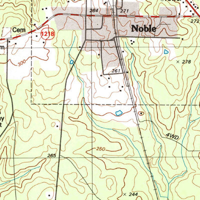 United States Geological Survey Zwolle, LA (1995, 24000-Scale) digital map