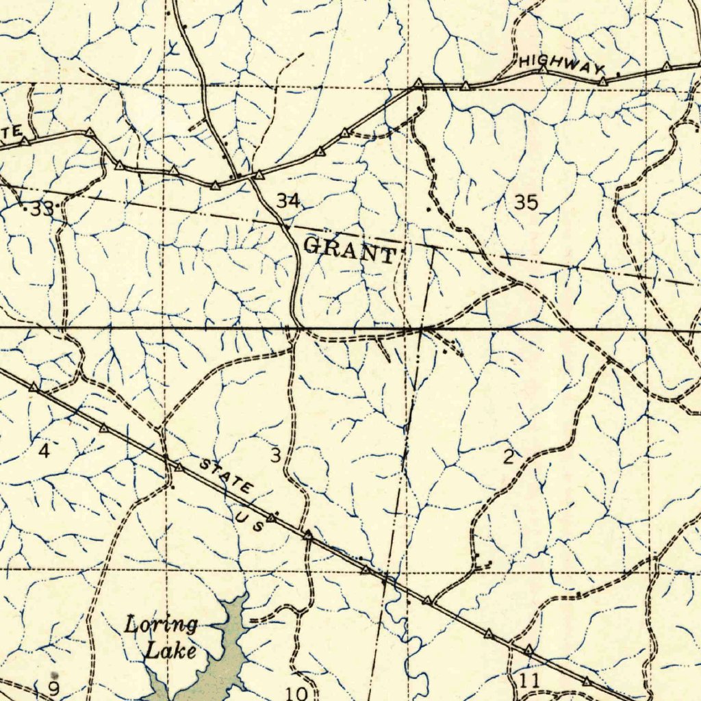 Zwolle, LA-TX (1941, 62500-Scale) Map by United States Geological