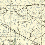 United States Geological Survey Zwolle, LA-TX (1941, 62500-Scale) digital map