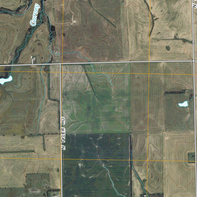 United States Geological Survey Zyba, KS (2010, 24000-Scale) digital map
