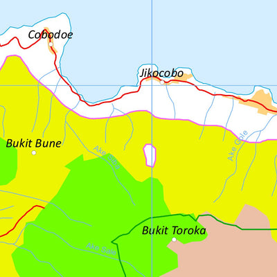 UPTD KPH Ternate-Tidore TUTUPAN LAHAN KAWASAN HUTAN MALUKU UTARA (1) digital map