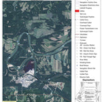 US Army Corps of Engineers Alabama River Navigation Chart 34 (Mile 216.5 - 227.6) digital map