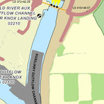 US Army Corps of Engineers Atchafalaya River Chart 1 - Concordia Parish District, LA digital map