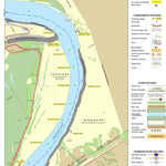 US Army Corps of Engineers Atchafalaya River Chart 3 - Concordia Parish District, LA / Wilkinson County, MS digital map