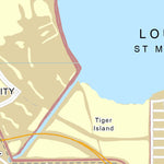 US Army Corps of Engineers Atchafalaya River Chart 35 - Morgan City, LA digital map