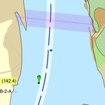 US Army Corps of Engineers Atchafalaya River Chart 43 - Atchafalaya Bay near Eugene Island digital map
