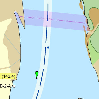 Atchafalaya River Chart 43 - Atchafalaya Bay near Eugene Island Map by ...